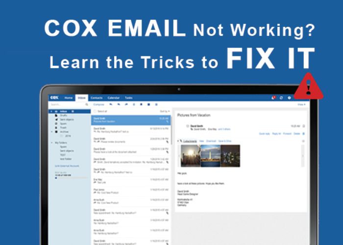 Cox Email Not Working